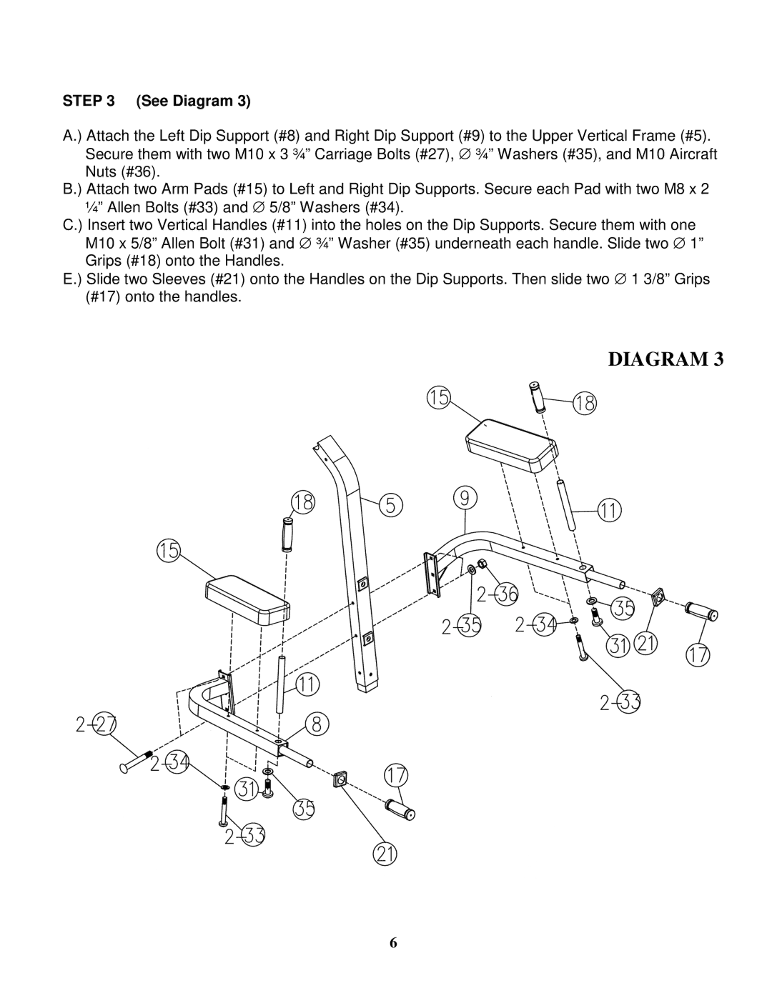 Impex TC 3000 manual Diagram 