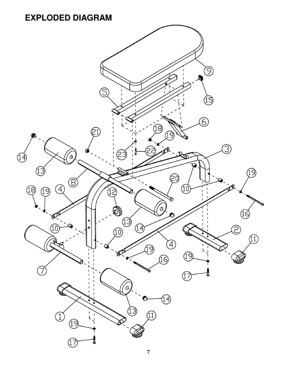 Impex TSA-410 manual Exploded Diagram 