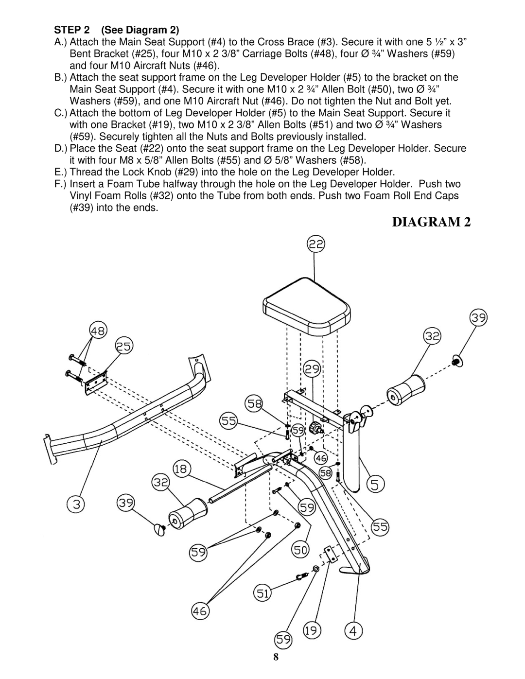 Impex TSA-5762 manual Diagram 