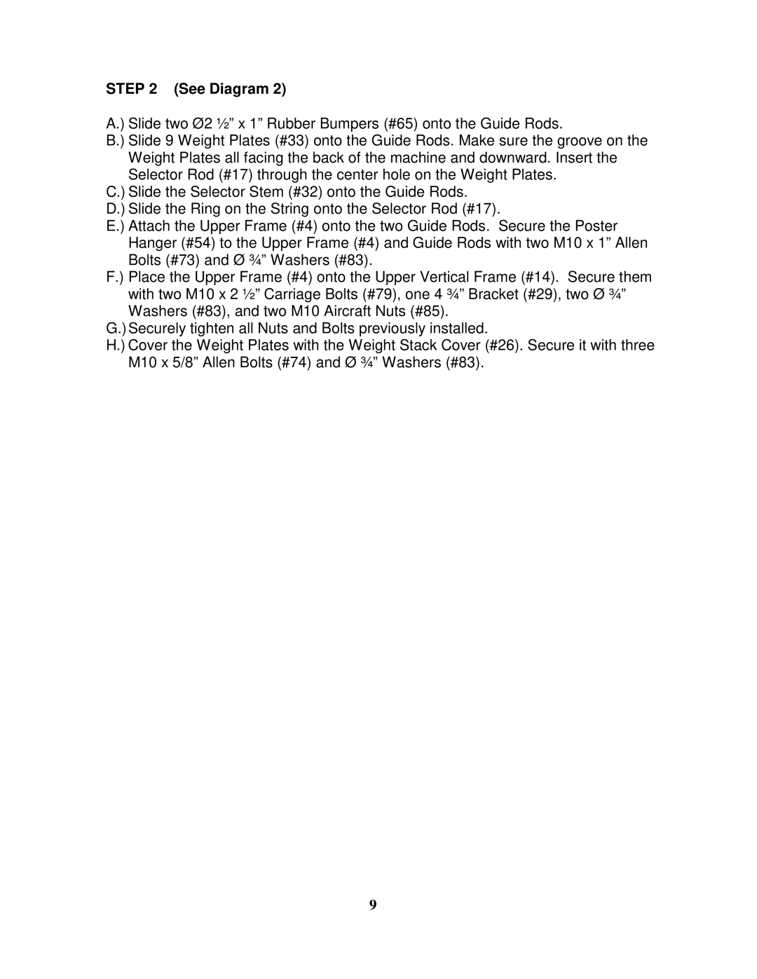 Impex WM-1505 manual See Diagram 