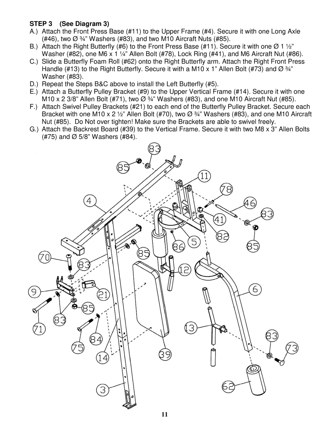 Impex WM-1505 manual See Diagram 