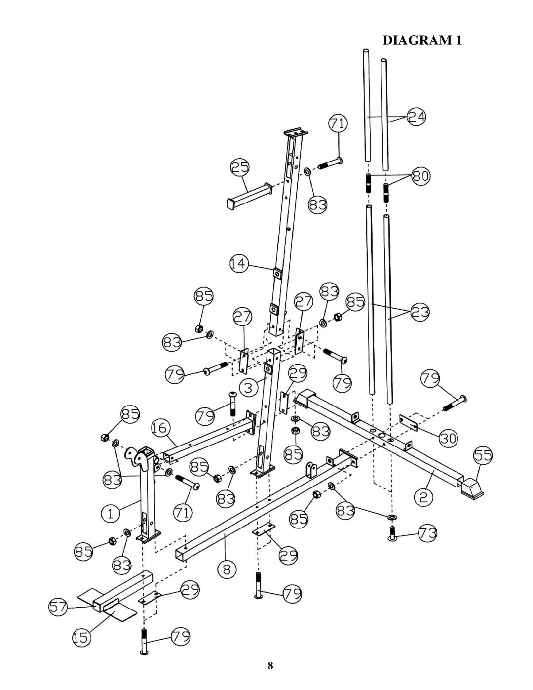 Impex WM-1505 manual Diagram 