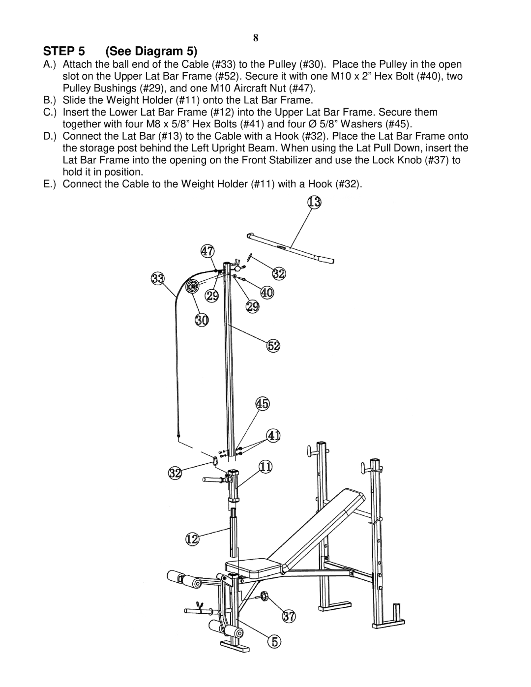 Impex WM-205 manual See Diagram 