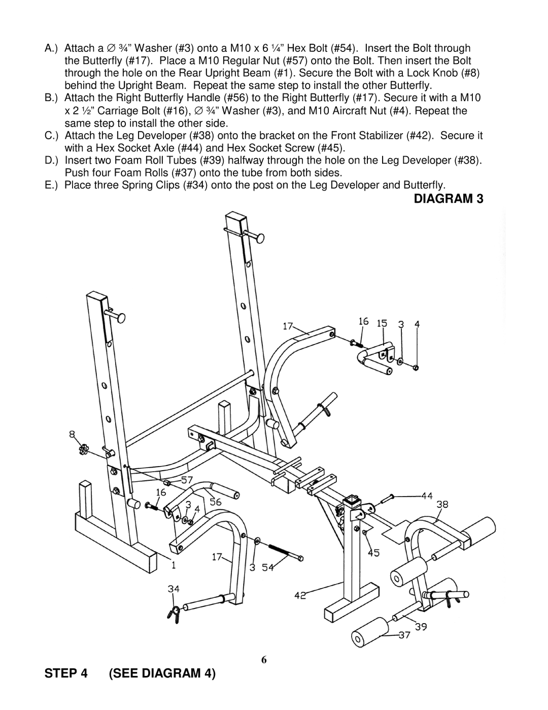 Impex WM-348 manual Same step to install the other side 