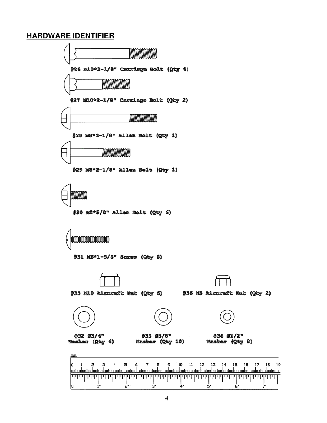 Impex WM-356 manual Hardware Identifier 