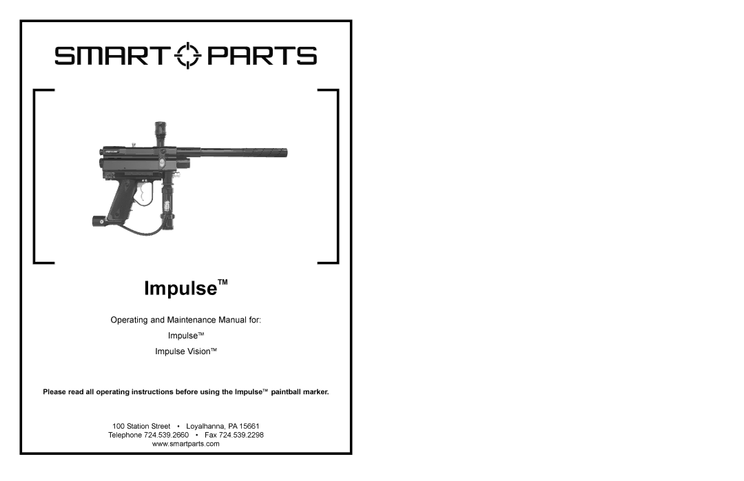 Impulse hammer drill operating instructions ImpulseTM 