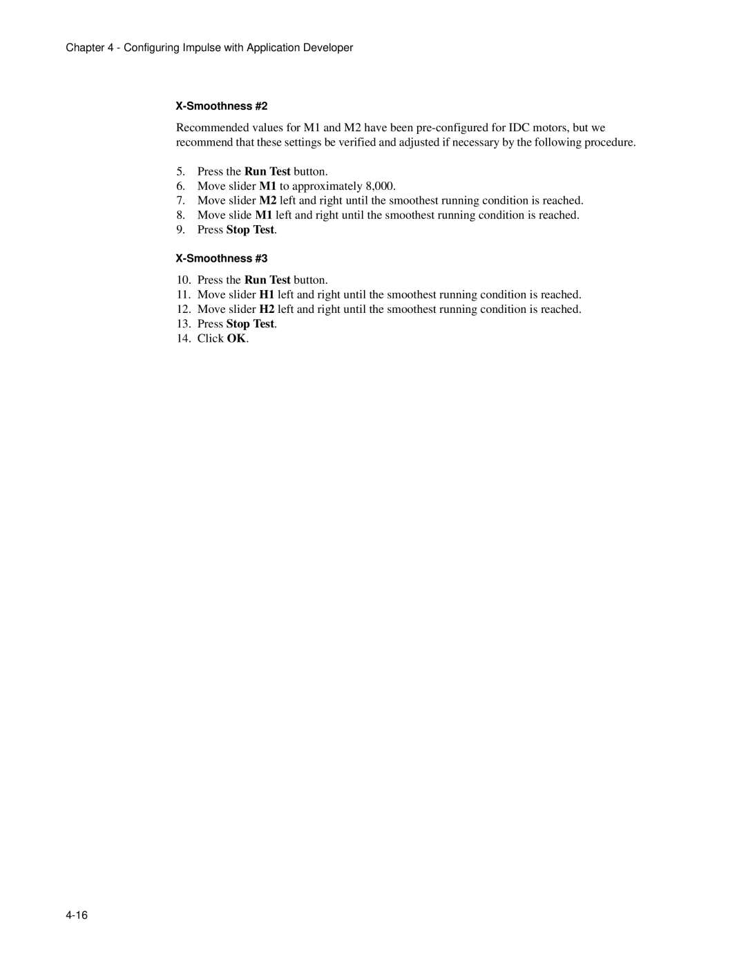 Impulse PCW-5181 user manual Smoothness #2, Smoothness #3 