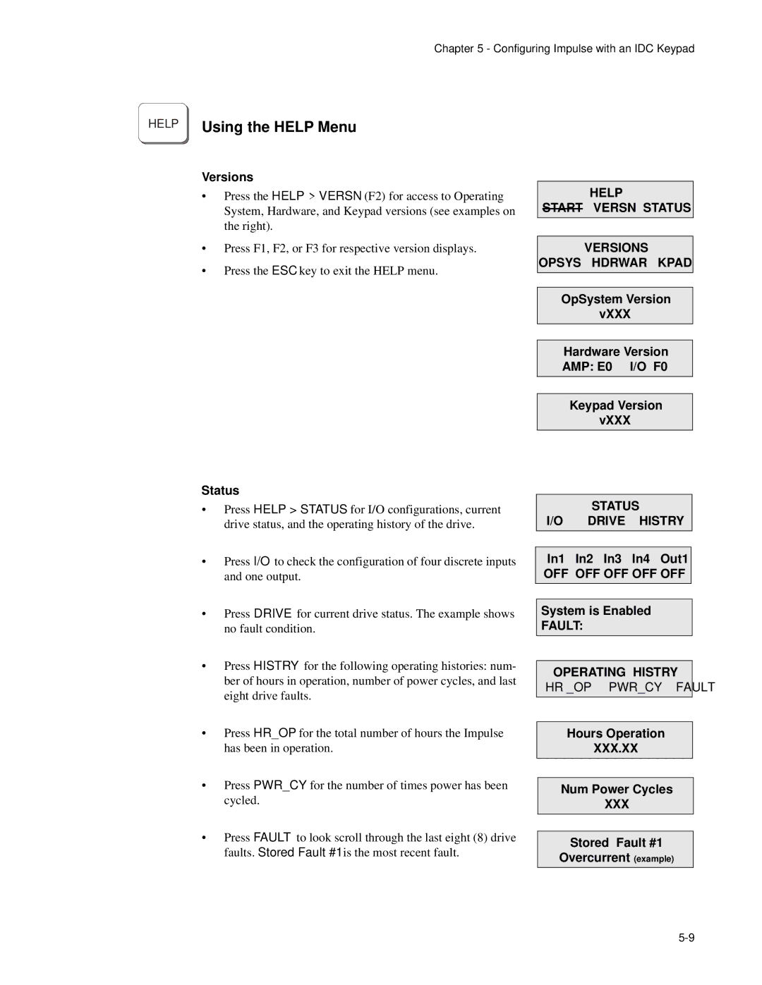 Impulse PCW-5181 user manual Help Using the Help Menu 