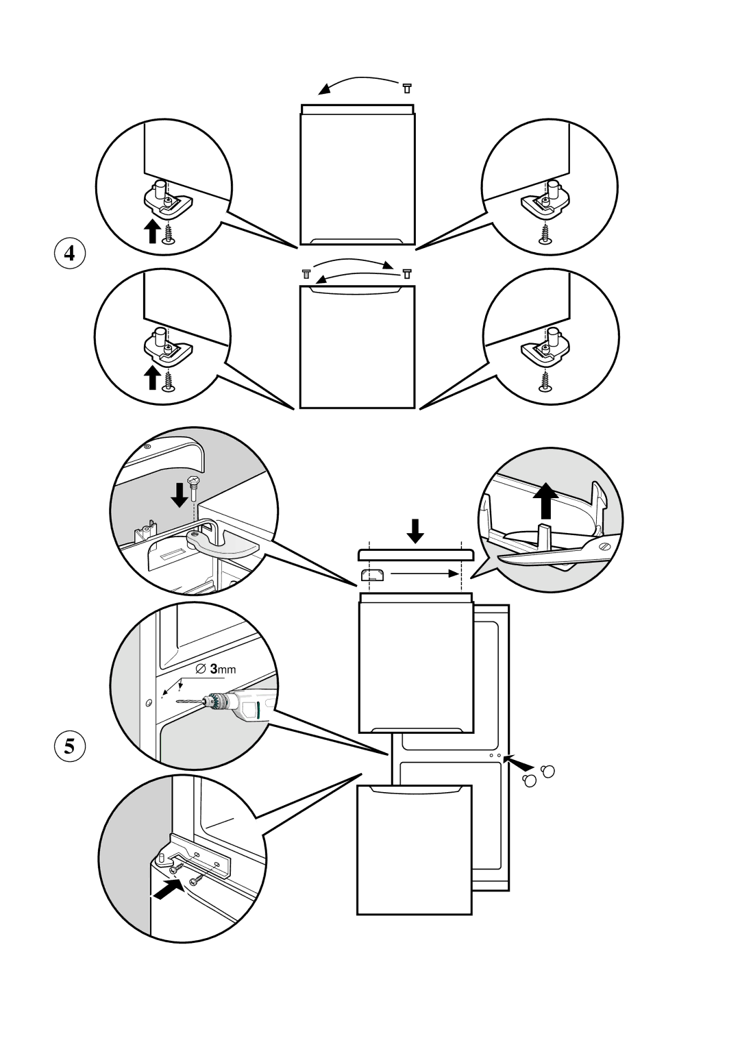 Indesit B 33 FNF X manual ∅ 3mm 