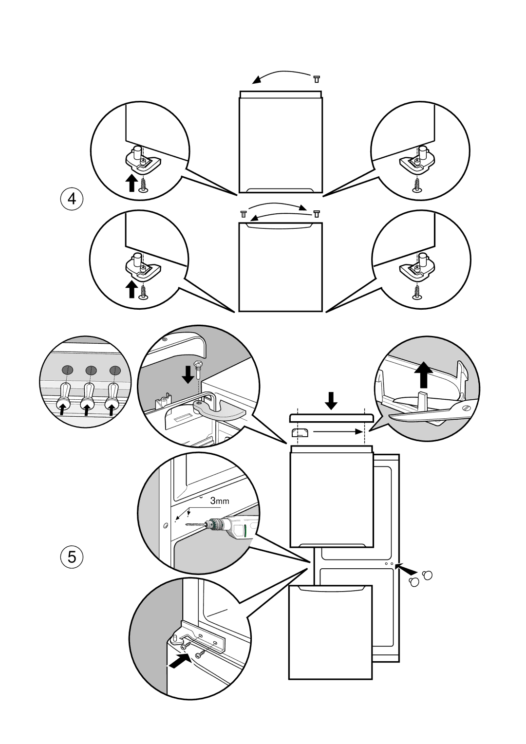 Indesit BA35FNF P manual ∅ 3mm 