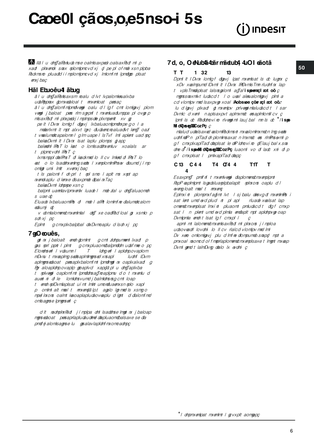 Indesit DFG 262 Precauções e conselhos, Segurança geral, Eliminação, Economizar e respeitar o ambiente 