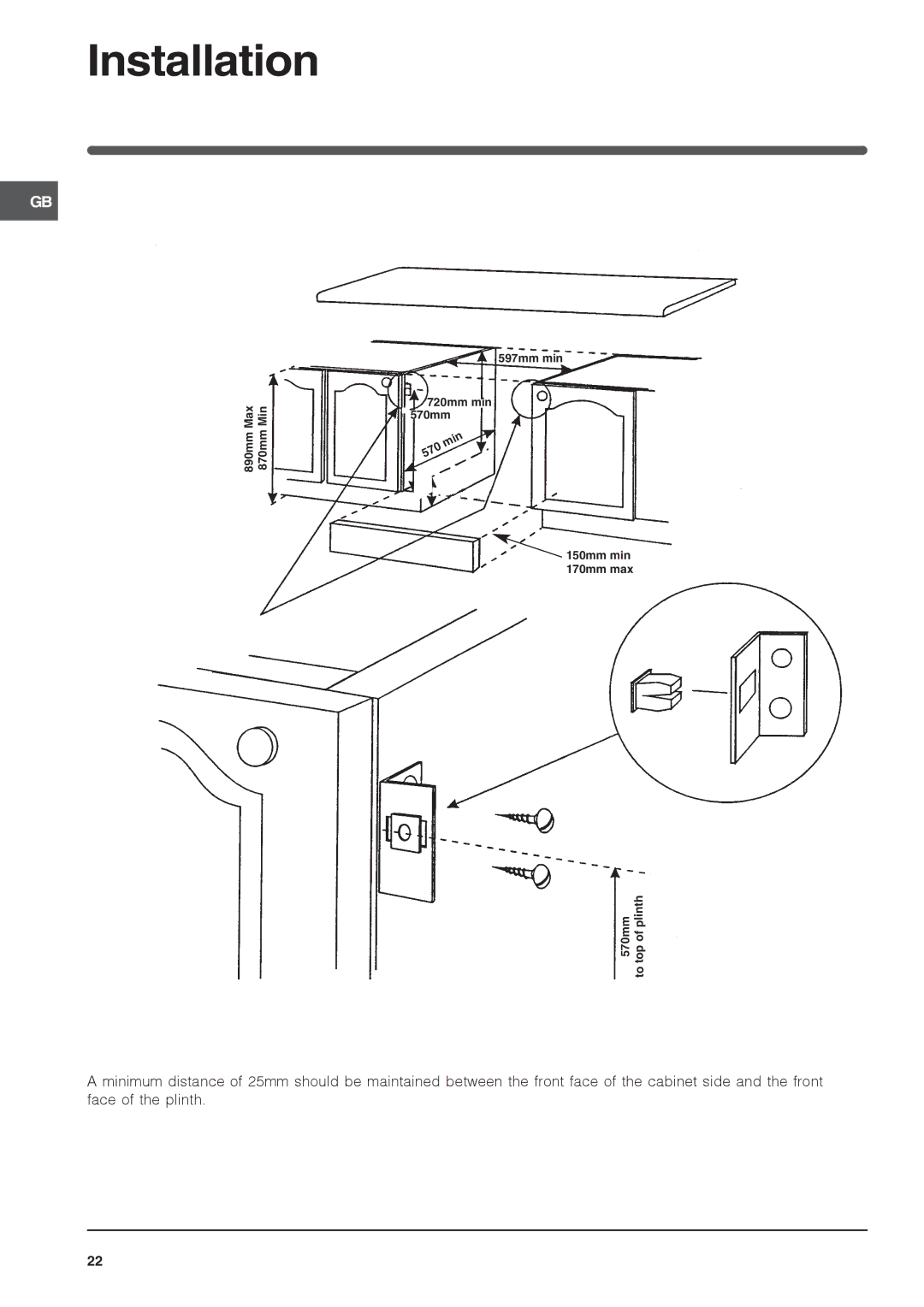 Indesit FIMU 23 (WH), FIU20IX/1, FIU20BK/1, FIU20WH/1, FIMU 23 IX, FIMU 23 (BK) manual Top 