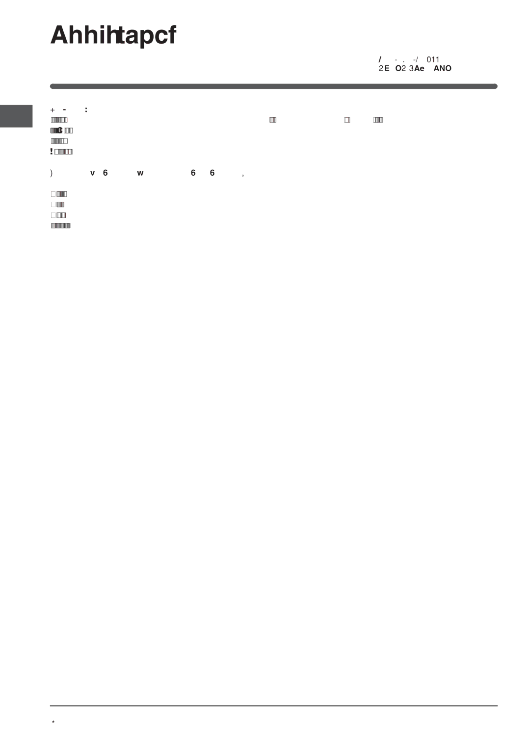 Indesit IF 89 K GP.A IX UK, IF 89 K GP.A UK operating instructions Assistance 