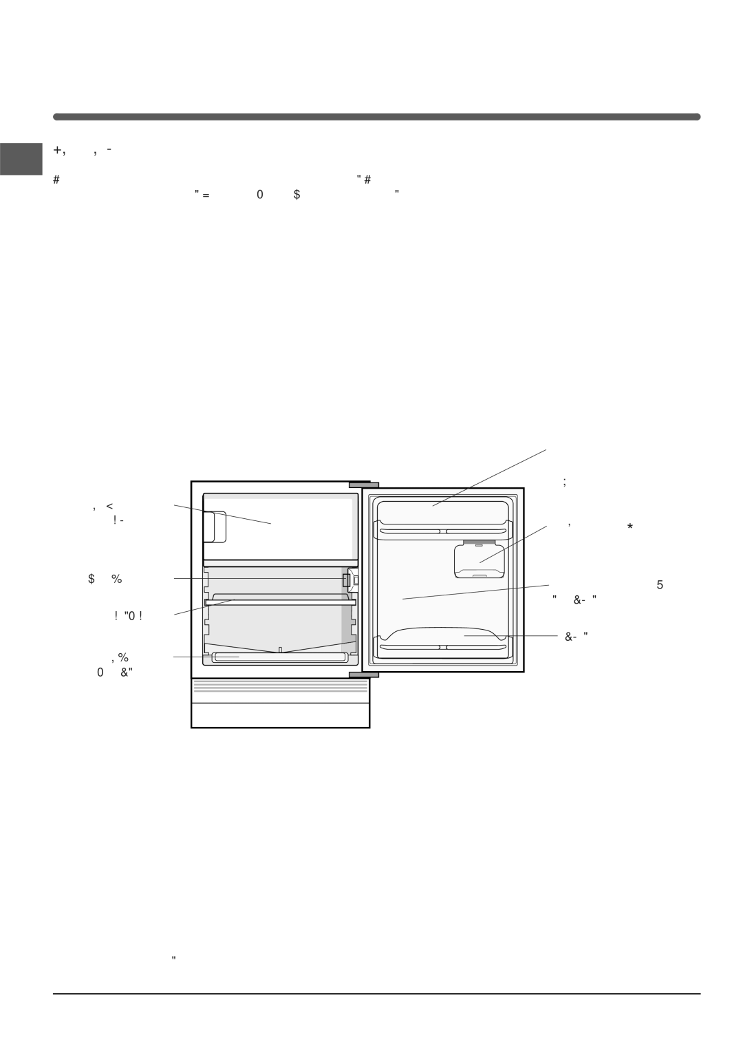 Indesit IN TSZ 1611 UK, IN TSZ 1612 UK, IN TSZ 1610 UK manual Description of the appliance, Overall view 