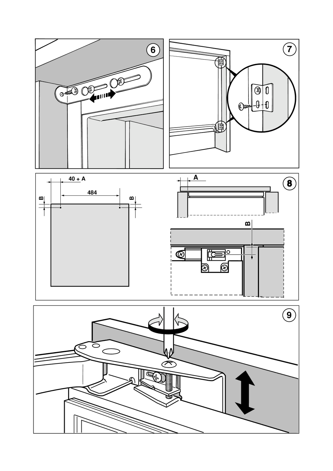 Indesit INTSZ1610UK manual 40 + a 484 