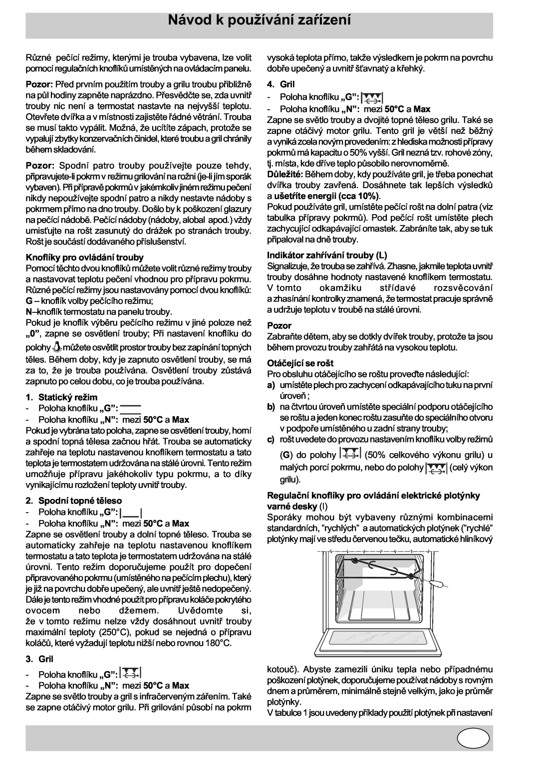 Indesit K3E11/R manual Návod k používání zaøízení 