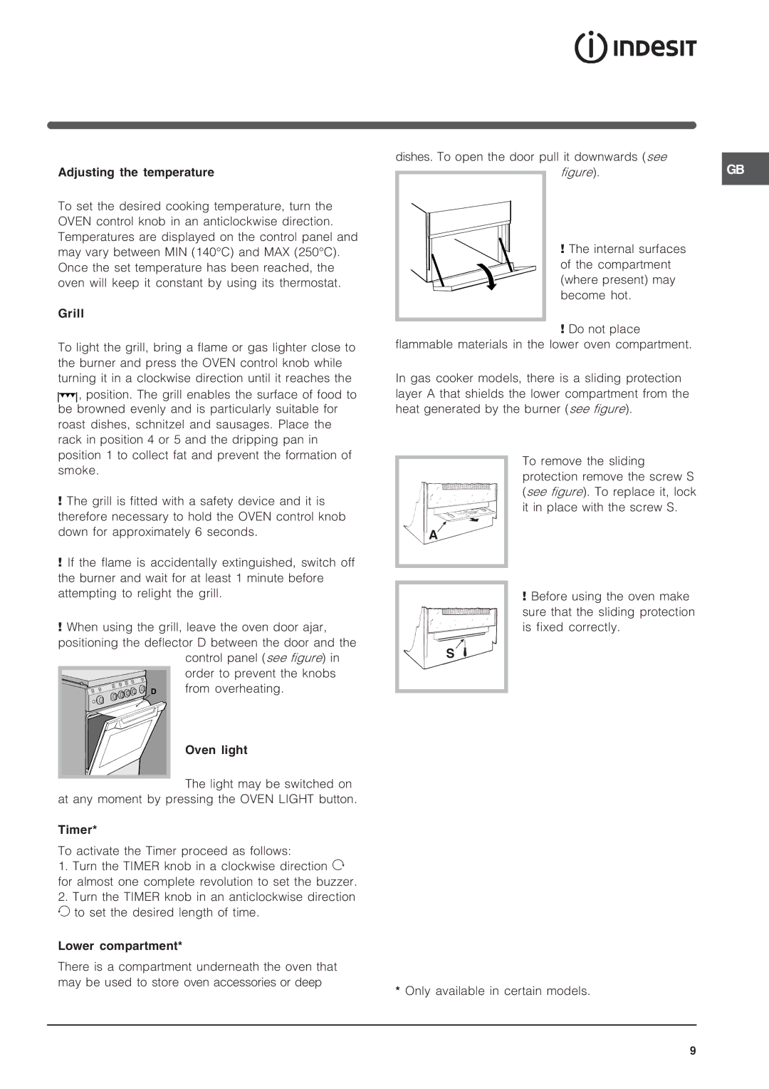 Indesit K3G2S/G specifications 