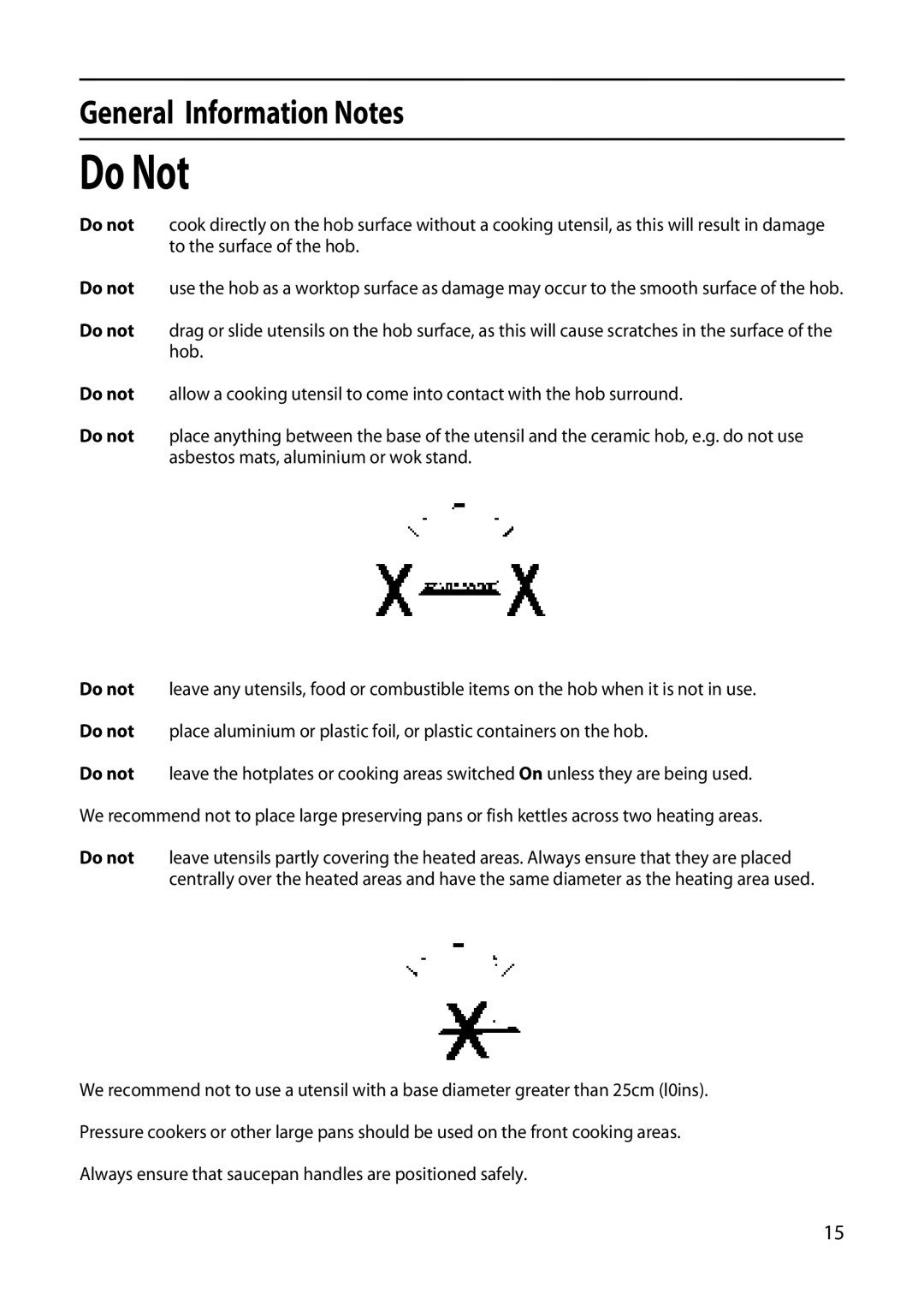 Indesit KD3C1E, KD3E1E manual Do Not 