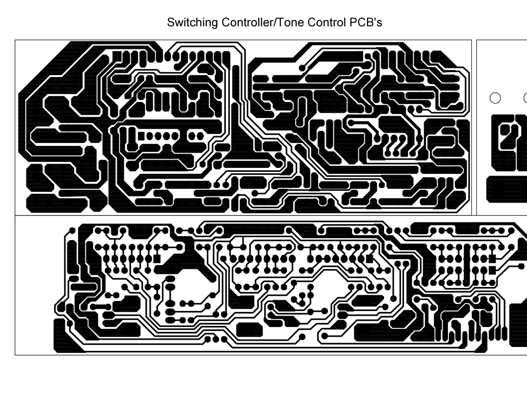 Infinity Bass Link service manual Switching Controller/Tone Control PCBs 