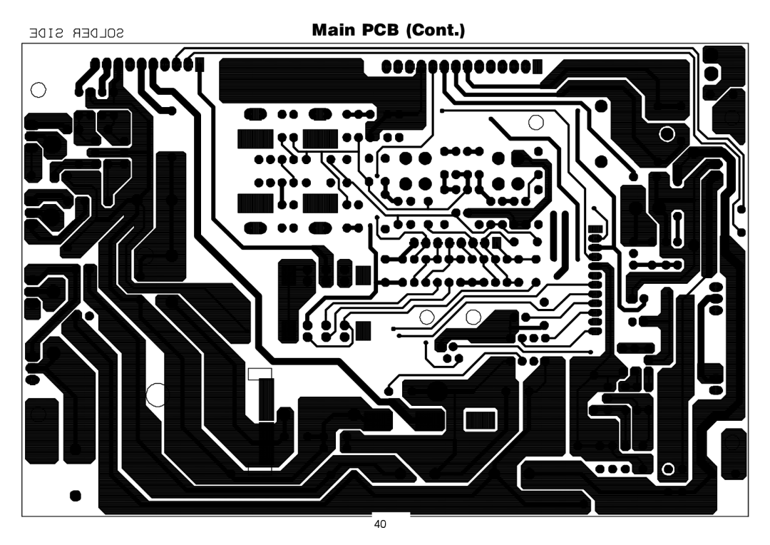 Infinity Bass Link service manual Main PCB 