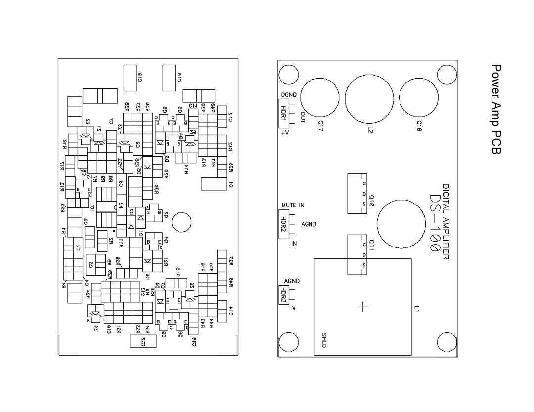 Infinity Bass Link service manual Power Amp PCB 