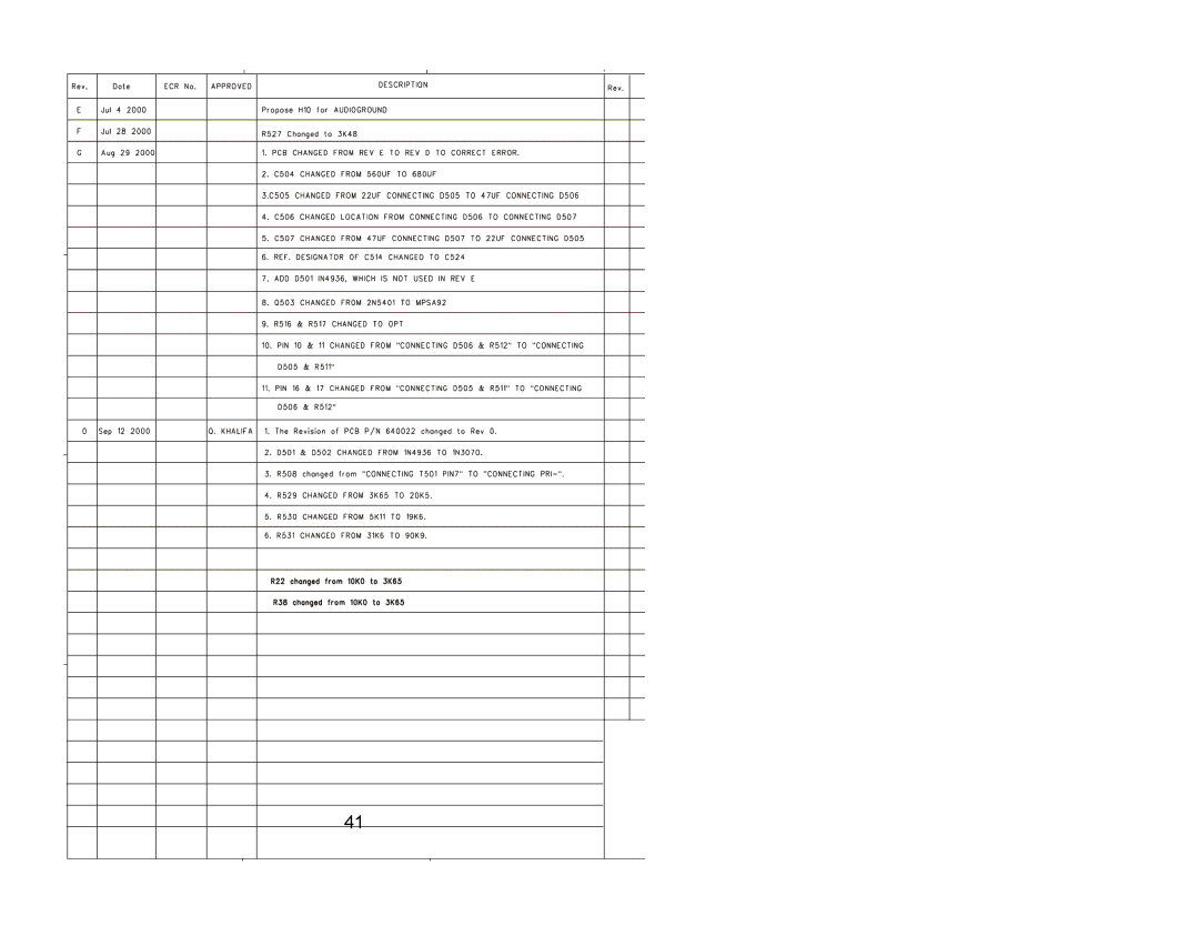 Infinity IL60 L/R service manual 