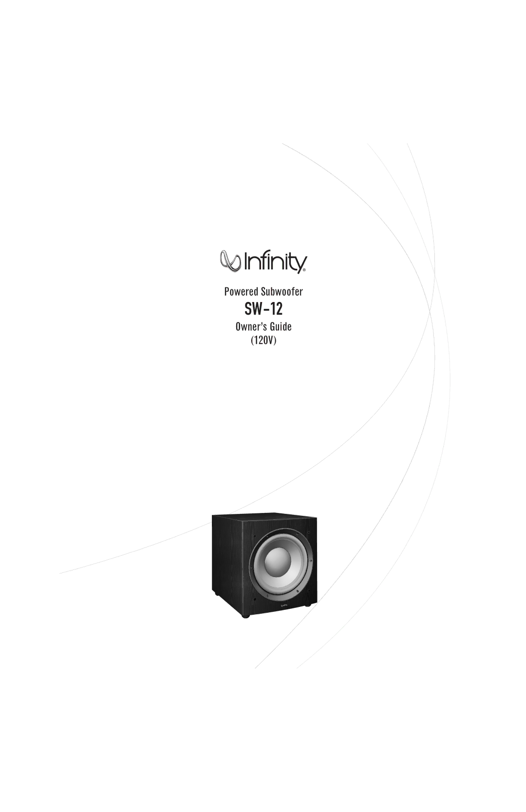 Infinity SW-12 manual 