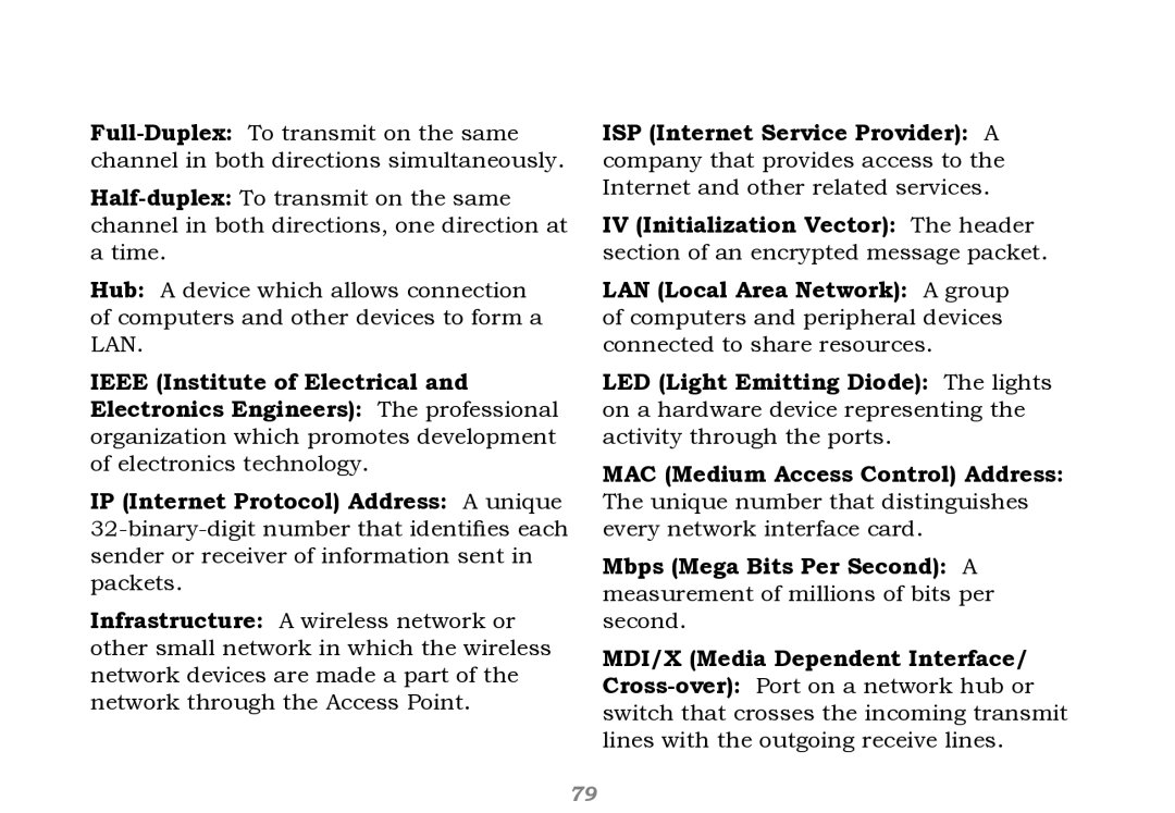 Infinity WZR-G300N user manual Glossary 