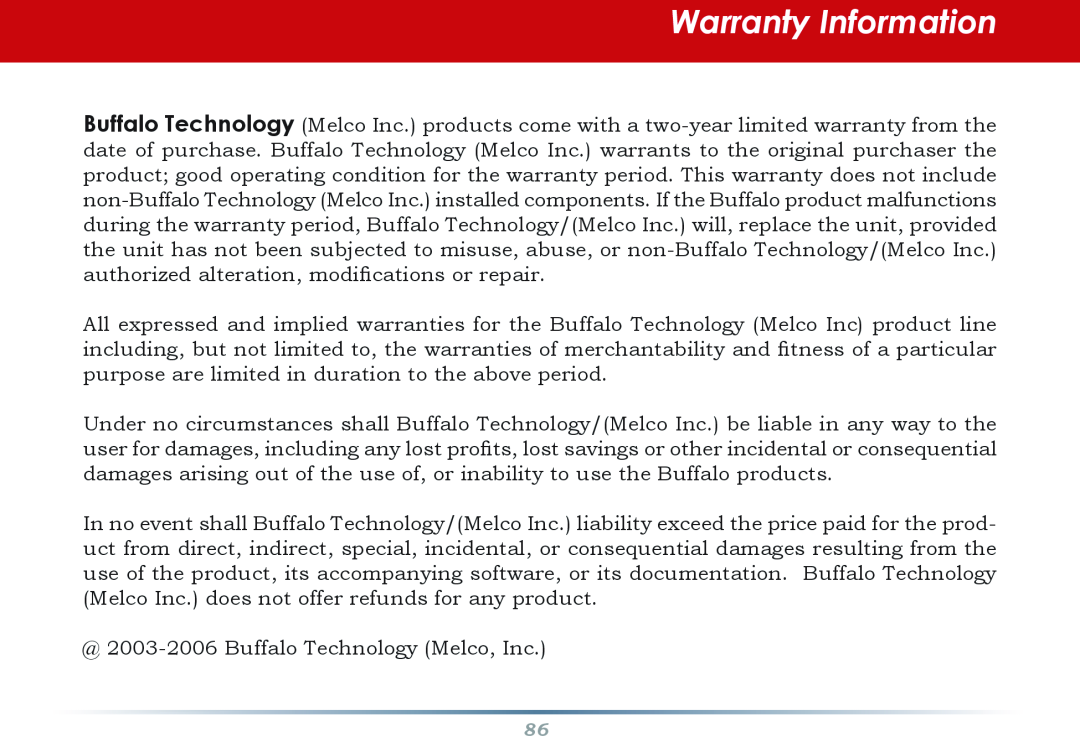 Infinity WZR-G300N user manual Warranty Information 