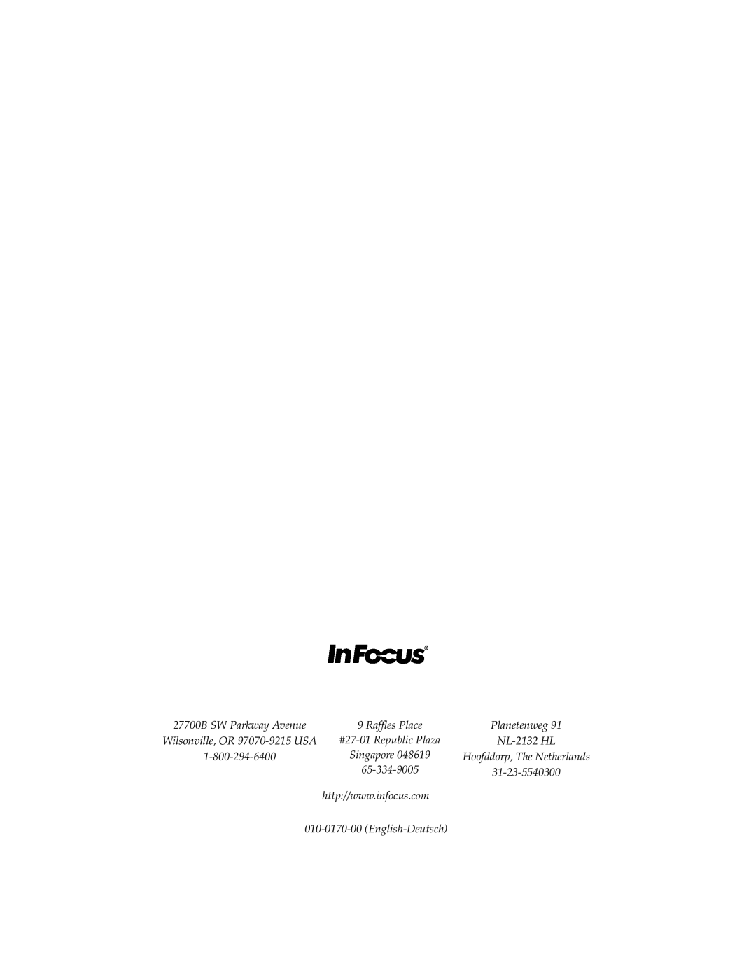 InFocus 740 manual 