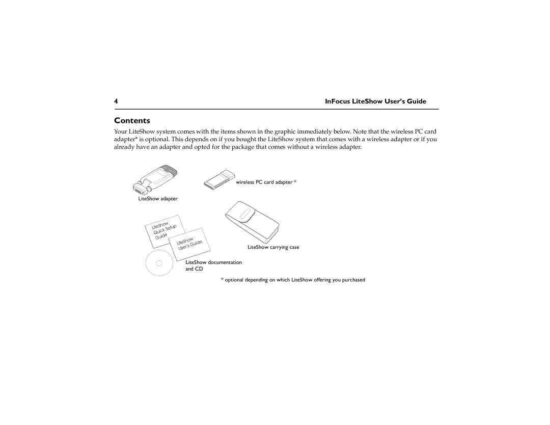 InFocus DP6500x M2, DP1200x M1 manual Contents 