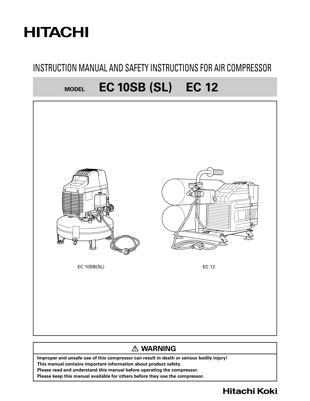 InFocus EC 10SB (SL) instruction manual Model EC 10SB SL EC 