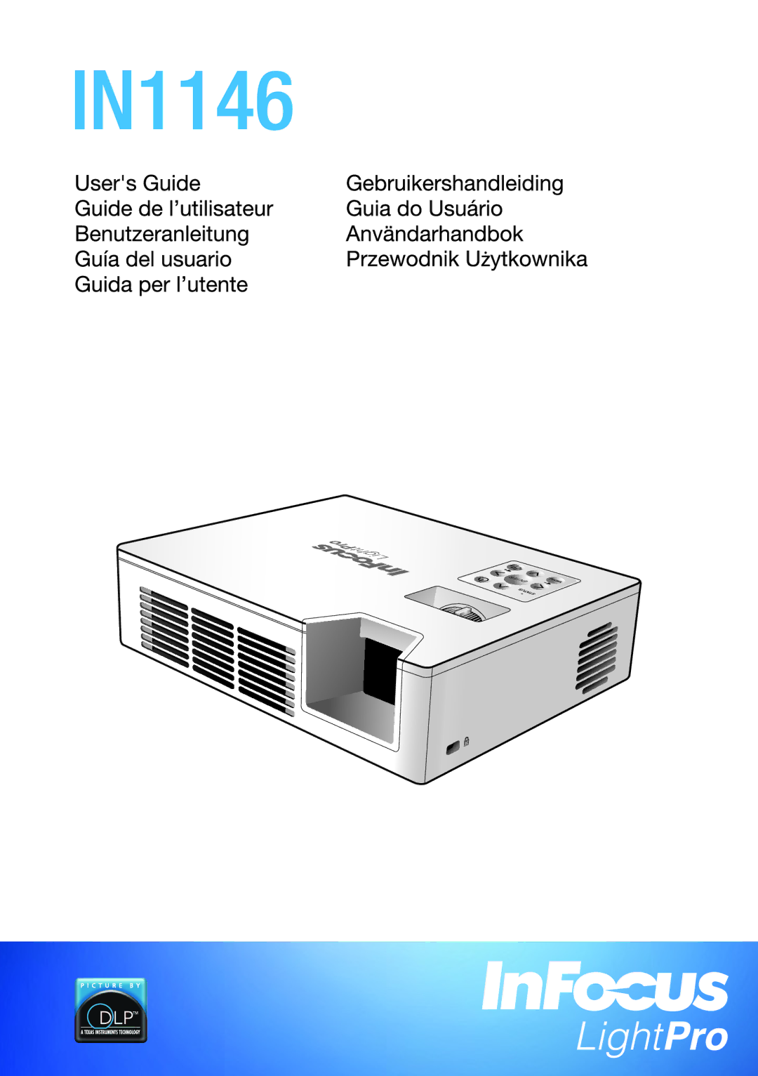 InFocus IN1146 manual 