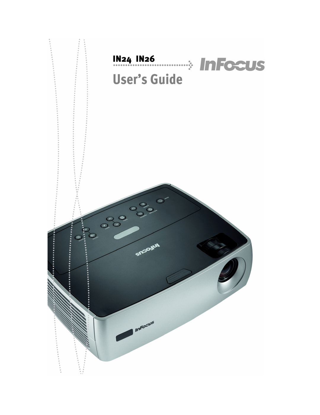 InFocus manual User’s Guide, IN24 IN26 