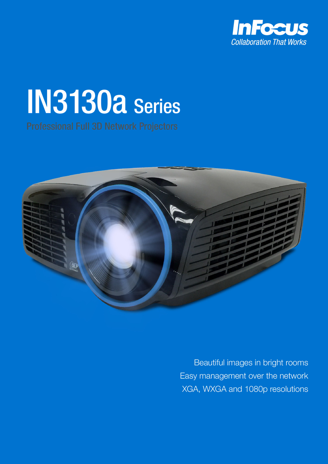 InFocus manual IN3130a Series 