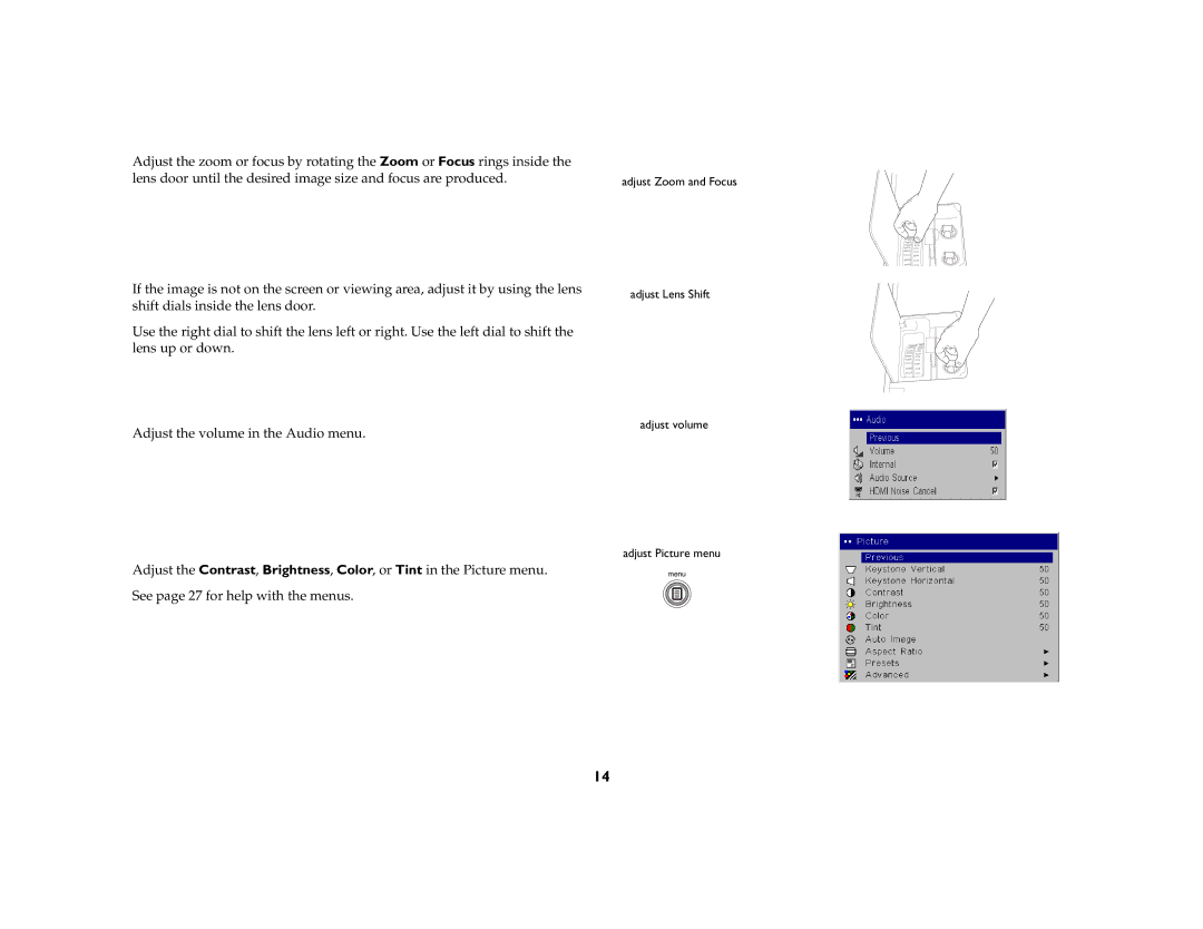 InFocus IN5104, IN5106, IN5102 manual 