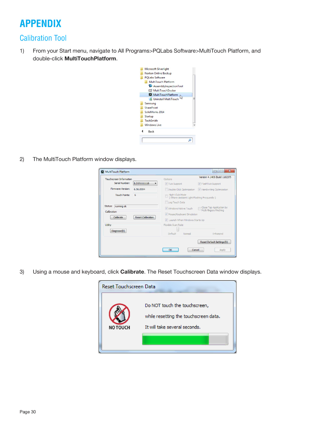 InFocus INF7001A manual Appendix, Calibration Tool 