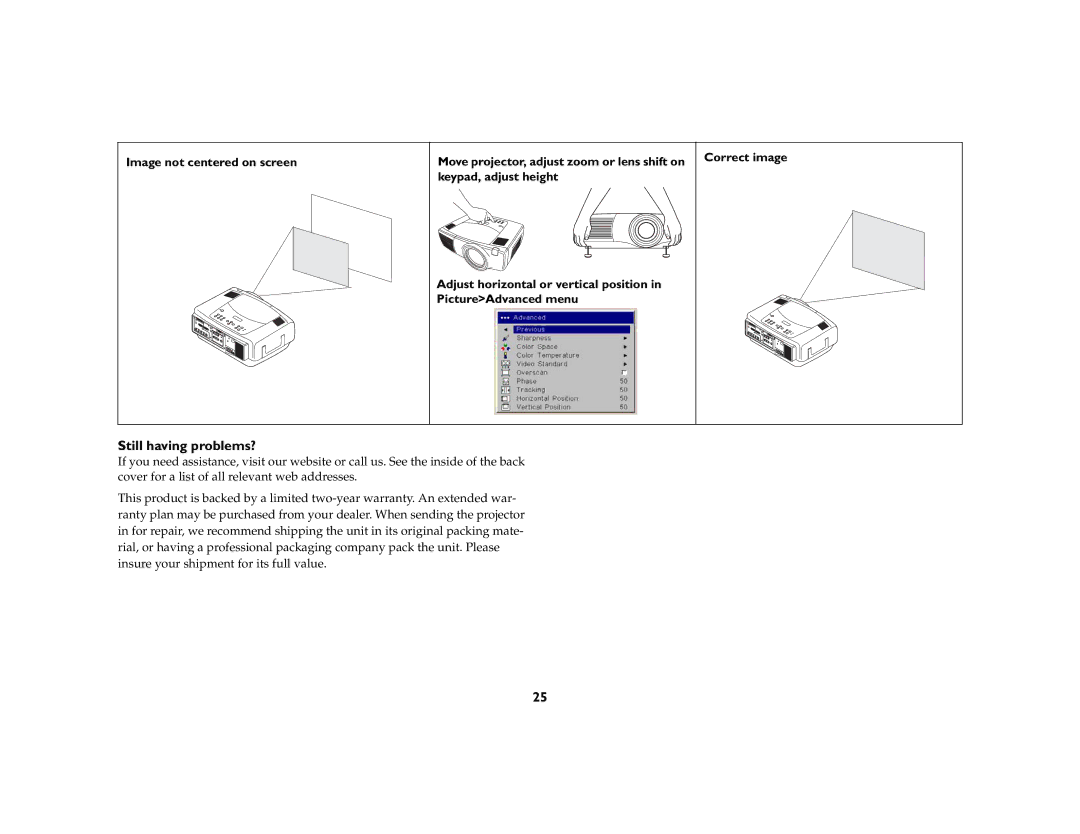 InFocus LP 860 manual Still having problems? 