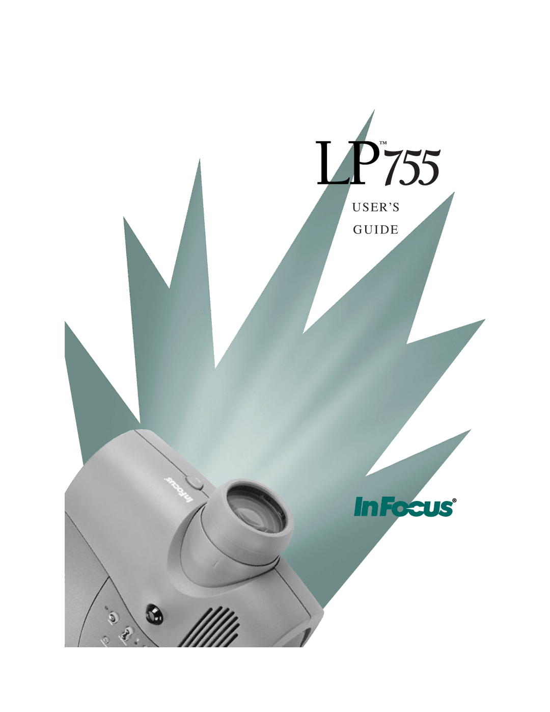 InFocus LP755 manual I D E 