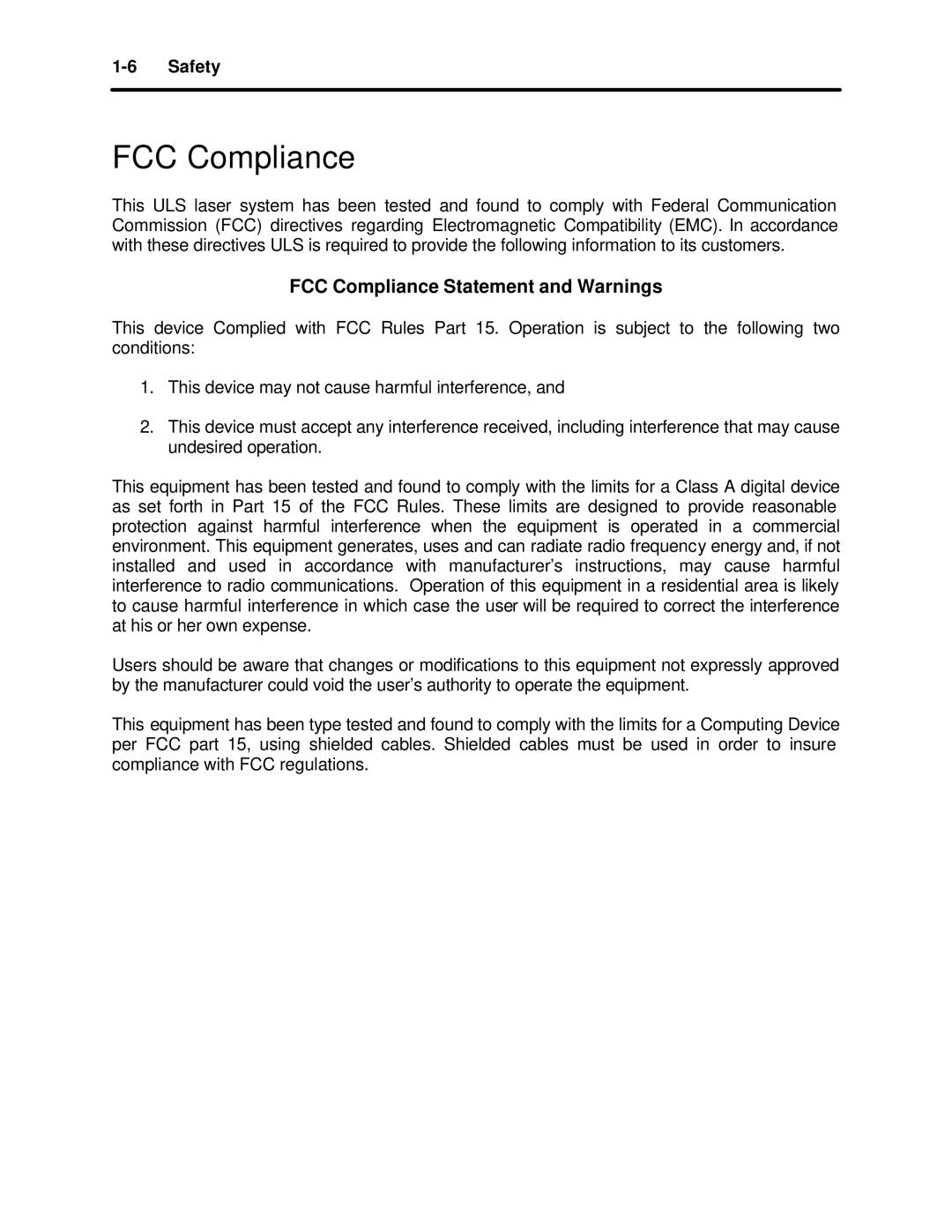 InFocus M-300 manual FCC Compliance Statement and Warnings 