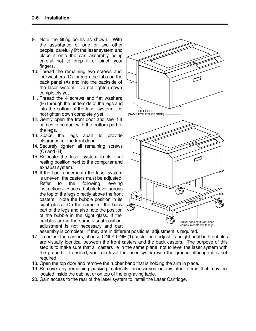 InFocus M-300 manual Installation 