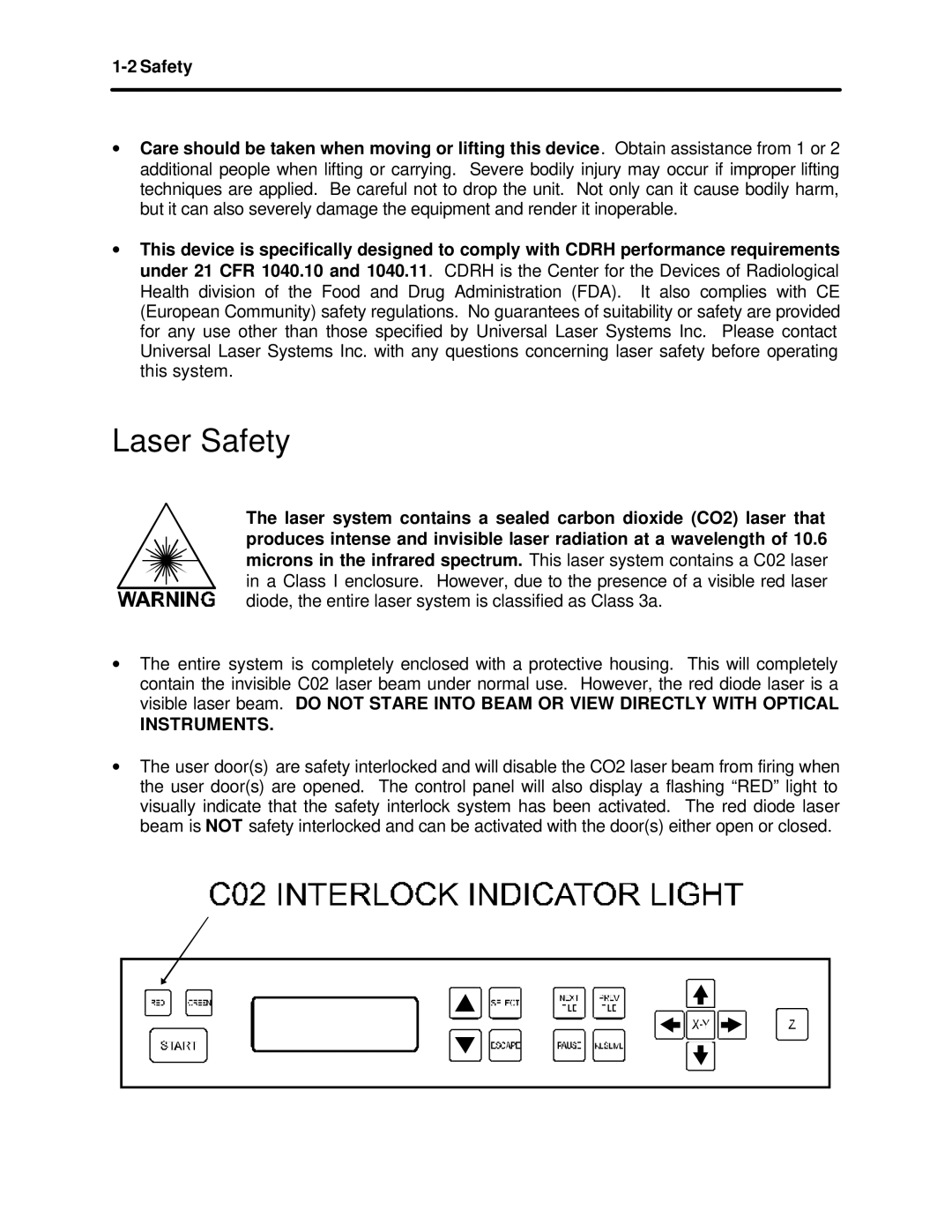 InFocus M-300 manual Laser Safety 