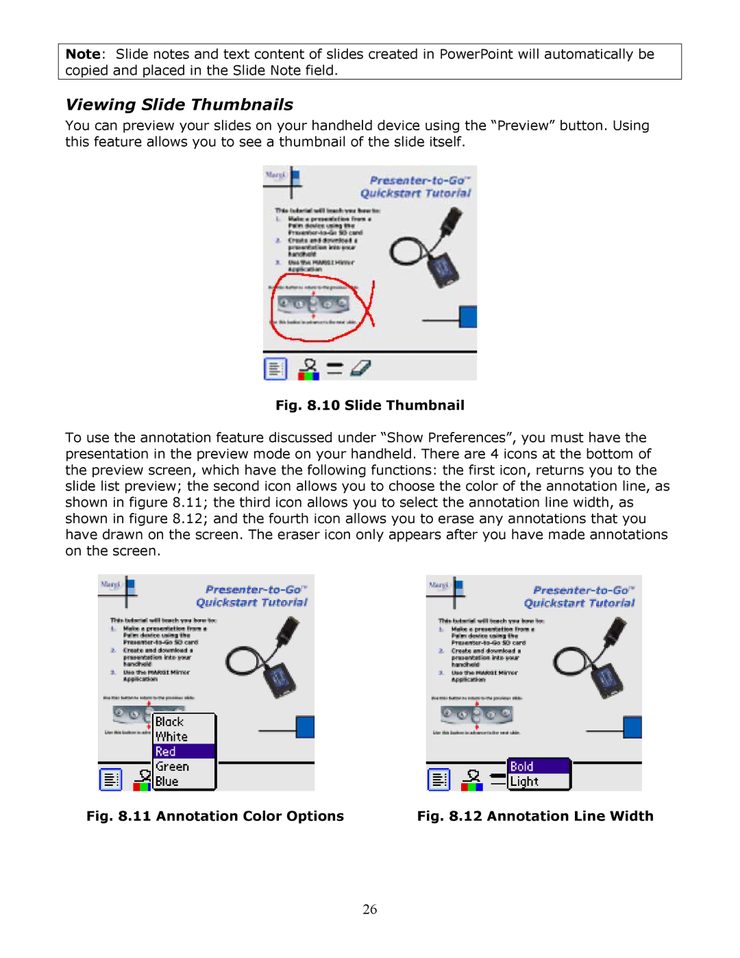 InFocus Secure Digital (SD) & Memory Stick manual Viewing Slide Thumbnails 