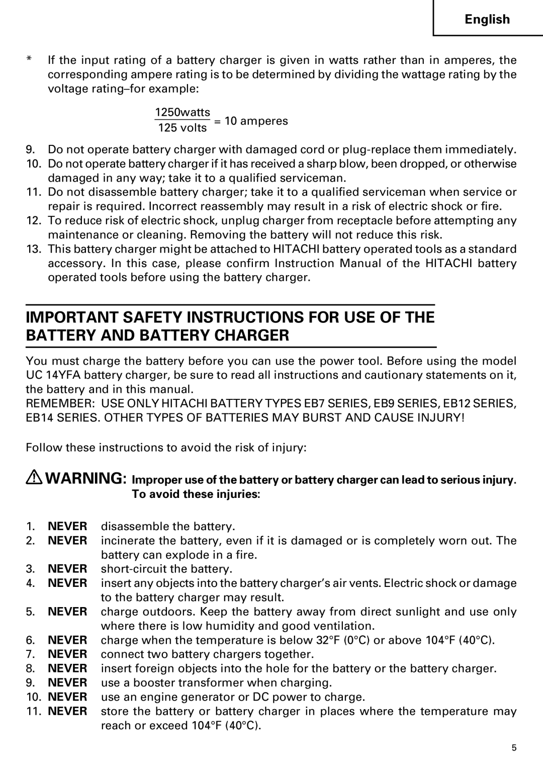 InFocus UC 14YFA instruction manual English 