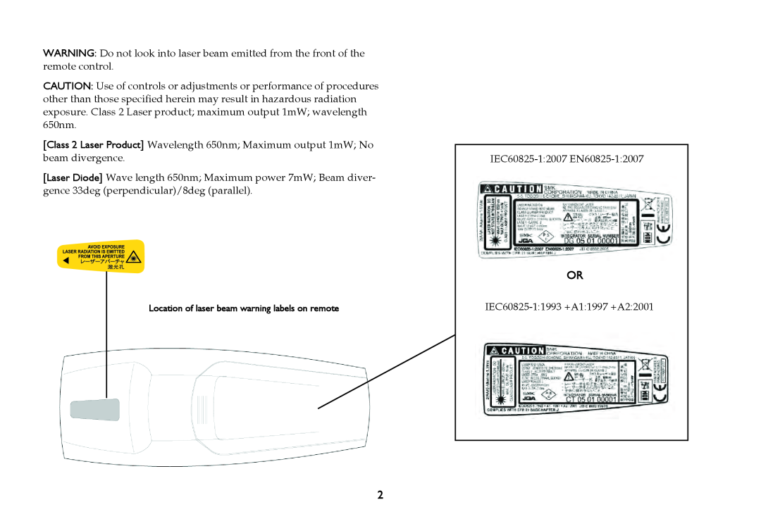 InFocus QR80421, W59 manual 