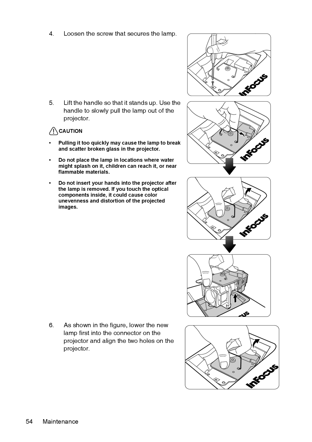 InFocus XS1 manual 