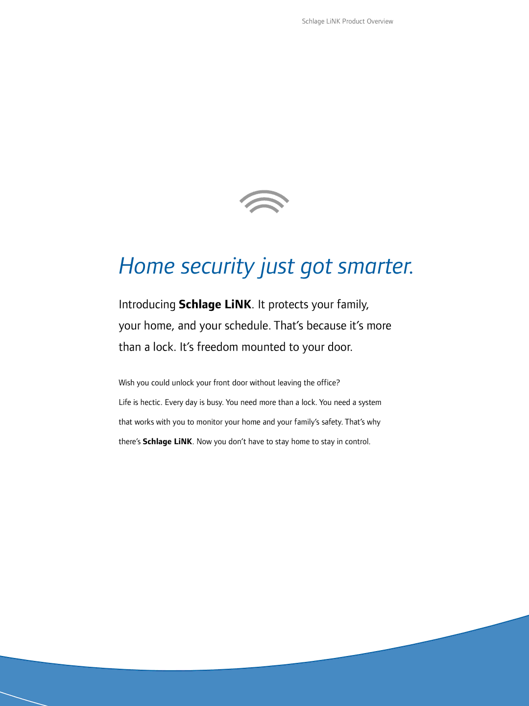 Ingersoll-Rand 1-877-288-7707 manual Home security just got smarter 