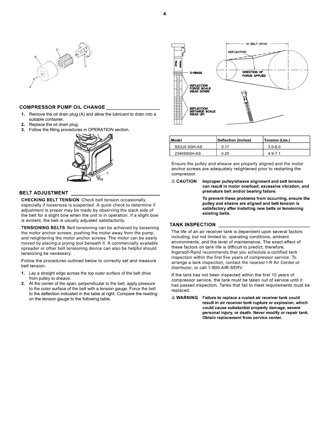 Ingersoll-Rand 2340S9GH-AS manual 