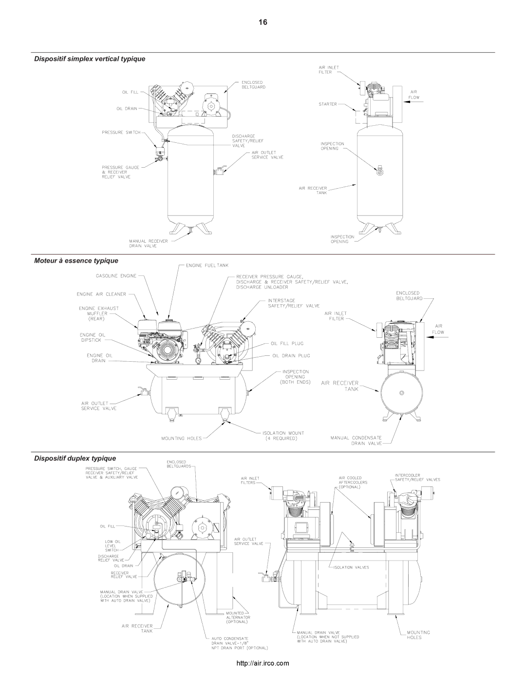 Ingersoll-Rand 15T, 3000, 7100, 2475, 2340, 2545 owner manual Http//air.irco.com 