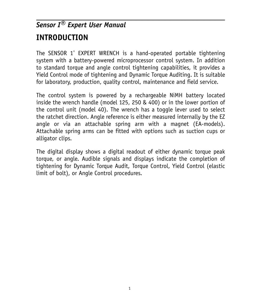 Ingersoll-Rand 4575759 user manual Introduction 